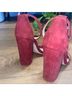 Schutz 100% Nylon Red Heels Size 7 - photo 8