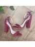 Schutz 100% Nylon Red Heels Size 7 - photo 10