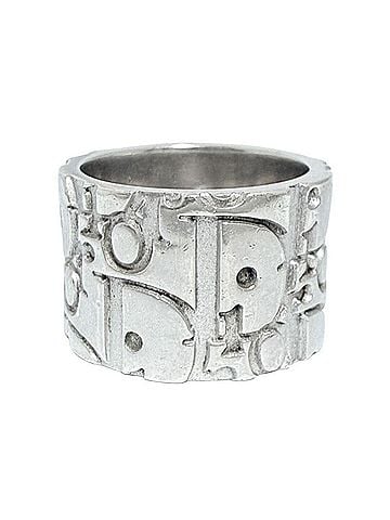 Christian Dior Christian Dior Dior Men's Ring, Sterling Silver 925, Pinky Ring (view 1)
