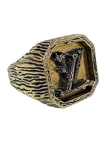 Louis Vuitton Louis Vuitton Men's Bague Wood Signet Ring (view 1)