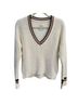 Abercrombie & Fitch Stripes Ivory Brown Pullover Sweater Size XS - photo 1