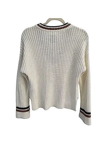 Abercrombie & Fitch Varsity Stripe Sweater Pullover Sweater (view 2)