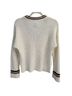 Abercrombie & Fitch Stripes Ivory Brown Pullover Sweater Size XS - photo 2