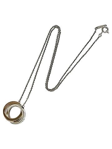 Tiffany & Co. Tiffany & Co. Interlocking Circle Pendant Necklace, 18K 925 (view 2)