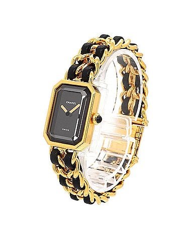 Chanel Chanel Premiere Large Size H0001 Women's Watch Black Gold Quartz (view 2)