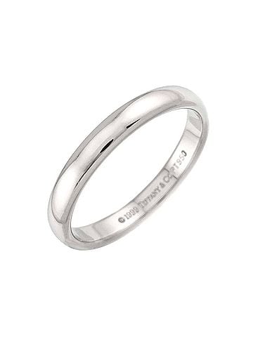 Tiffany & Co. Tiffany & Co. Forever 1 Ring, 3mm wide, Platinum (Pt) (view 1)