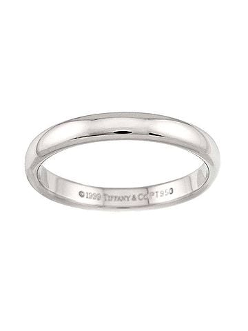 Tiffany & Co. Tiffany & Co. Forever 1 Ring, 3mm wide, Platinum (Pt) (view 2)