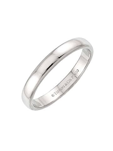 Tiffany & Co. Tiffany & Co. Forever 1 Ring, 3mm wide, Platinum (Pt) (view 1)