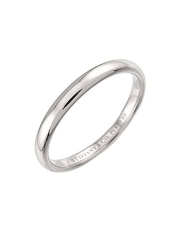 Tiffany & Co. Tiffany & Co. Forever 1 Ring, 2.5mm wide, Platinum (Pt) (view 1)