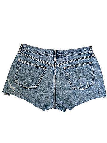 AGOLDE Parker Vintage Cut Off Denim Shorts (view 2)