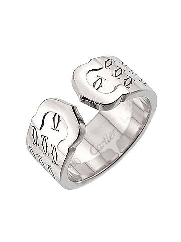 Cartier Cartier C2 #51 Ring, 18K WG (White Gold 750), 2C (2000 Limited Edition) (view 1)