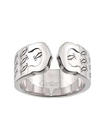 Cartier Cartier C2 #51 Ring, 18K WG (White Gold 750), 2C (2000 Limited Edition) (view 2)