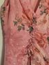 Eliza J 100% Polyester 100% Polyester Floral Pink Wool Dress Size 6 - photo 3