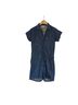Maje Solid Blue Jumpsuit Size 4 - photo 1