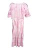 LoveShackFancy Tie-dye Pink White Casual Dress Size XS - photo 2
