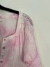 LoveShackFancy Tie-dye Pink White Casual Dress Size XS - photo 5