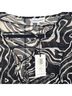 WeWoreWhat Print Black White Swimsuit Cover Up Size L - photo 2