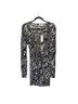 WeWoreWhat Print Black White Swimsuit Cover Up Size L - photo 1