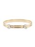 Cartier Gold Toned Silver Toned Cartier 2C Diamond Bracelet - 18K Yellow Gold / White Women's Tone Silver Clear One size - photo 1