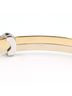 Cartier Gold Toned Silver Toned Cartier 2C Diamond Bracelet - 18K Yellow Gold / White Women's Tone Silver Clear One size - photo 4