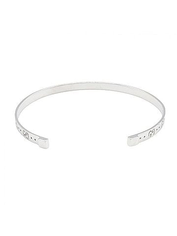 Gucci Gucci Icon Bracelet, 18K White Gold (WG), Silver Tone, for Men and Women. (view 2)