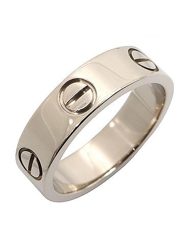 Cartier Cartier Love Ring, 18K White Gold (18KWG), Women's, Silver Tone (view 1)