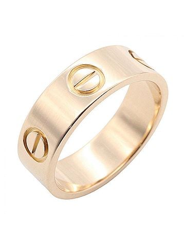 Cartier Cartier Love Ring, 18K Pink Gold (PG), Women's, Tone, B4084800 (view 1)