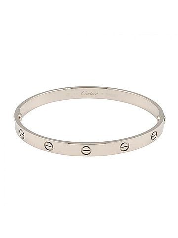 Cartier Cartier Love Bracelet, 18K White Gold (WG), Silver Tone, for Men and Women. (view 1)