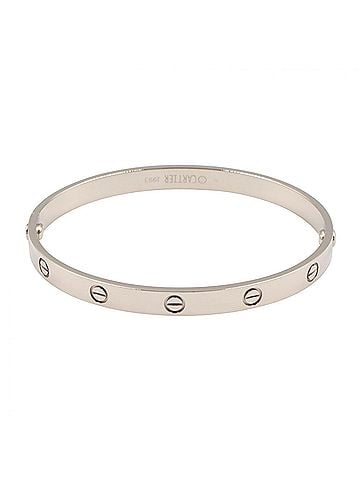 Cartier Cartier Love Bracelet, 18K White Gold (WG), Silver Tone, for Men and Women. (view 2)