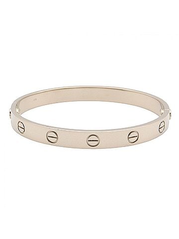 Cartier Cartier Love Bracelet, 18K White Gold (WG), Silver Tone, for Men and Women. (view 1)