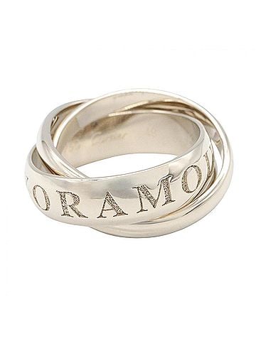 Cartier Cartier Trinity Ring, Jewelry, 18KWG (White Gold), Women's, Silver Tone (view 1)