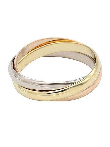Cartier Cartier Trinity Ring - Ring/Finger Jewelry 18K (Yellow Gold), 18KWG (White 18KPG (Pink Gold) Women's Gold Tone, Silver Tone B4234200 (view 2)