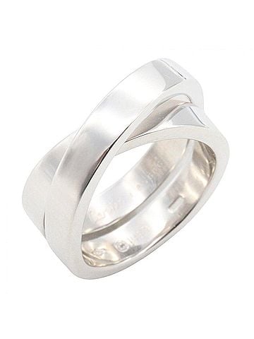 Cartier Cartier Paris Ring, 18K White Gold (WG), Women's, Silver Tone (view 1)