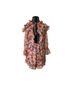 Aqua 100% Polyester Floral Pink Romper Size M - photo 3