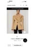 Ronny Kobo Tan Coat Size M - photo 3