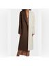 Ronny Kobo Brown White Coat Size S - photo 8