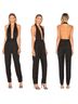 Milly 90% Polyester 10% Elastane 100% Polyester Solid Black Jumpsuit Size 2 - photo 1