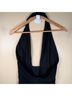 Milly 90% Polyester 10% Elastane 100% Polyester Solid Black Jumpsuit Size 2 - photo 7