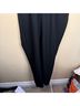 Milly 90% Polyester 10% Elastane 100% Polyester Solid Black Jumpsuit Size 2 - photo 11