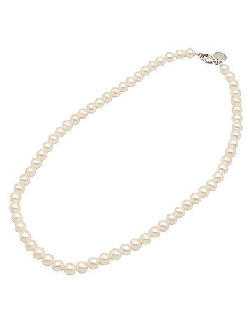 Tiffany & Co. Tiffany & Co. Ziegfeld Pearl Necklace, Sterling Silver 925, Pearl, Women's, White (view 2)