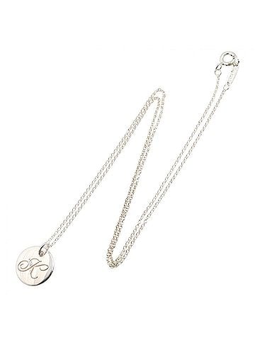 Tiffany & Co. Tiffany & Co. Alphabet Charm Necklace, Sterling Silver 925, Women's Jewelry, Tone (view 2)