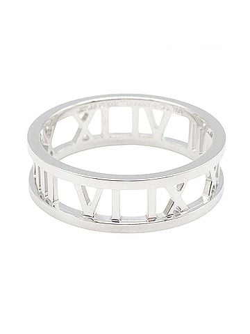 Tiffany & Co. Tiffany & Co. Atlas Ring - Ring/Finger Jewelry 18K White Gold (WG) Men's/Women's Silver Tone (view 2)
