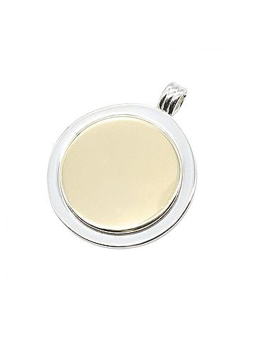 Tiffany & Co. Tiffany & Co. T&C Pendant Top - 18K (Yellow Gold) Stainless Steel Men's Women's Gold Tone Silver (view 1)