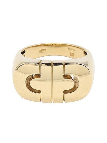 Bvlgari Bulgari BVLGARI Parentesi Ring, Jewelry, 18K (Yellow Gold), Women's, Gold Tone (view 2)