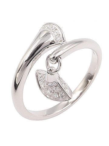 Bvlgari Bulgari BVLGARI Diva's Dream Diamond Ring - Ring/Finger Jewelry 18KWG (White Gold) Women's Silver Tone Clear (view 1)