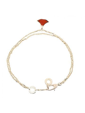 Bvlgari BVLGARI Diva's Dream SM Carnelian Bracelet - 18K Pink Gold (PG) Women's Gold/Red Tone Item Number: 358419 (view 2)
