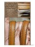 Michael Kors 100% Coated Canvas Print Tan Brown Tote One size - photo 4
