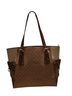 Michael Kors 100% Coated Canvas Print Tan Brown Tote One size - photo 2