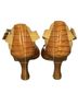Anyi Lu 100% Leather Brown Tan Heels Size EU 39 1/2 - photo 3