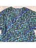 Miraclesuit 100% Polyester Print Green Blue Swimsuit Cover Up Size M - photo 10